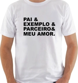 Camisa Dia dos Pais