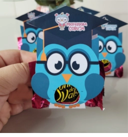 Porta Bombom Dia dos Professores
