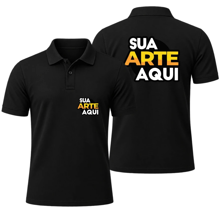 Camisa Polo - Arte Frente e Costa